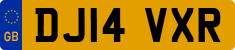 License plate of the United Kingdom, 2001 year system
