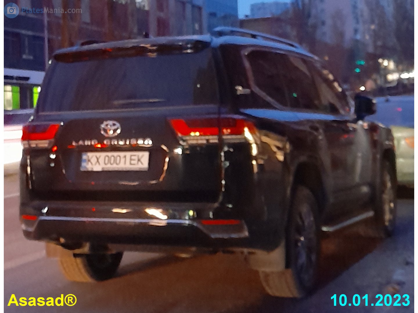 KX 0001 EK, Toyota Land Cruiser 300 (J300), 2021–