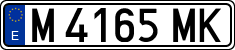 License plates of Spain, 1971 year series