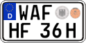 German license plate, Plates for oldtimers (type 
