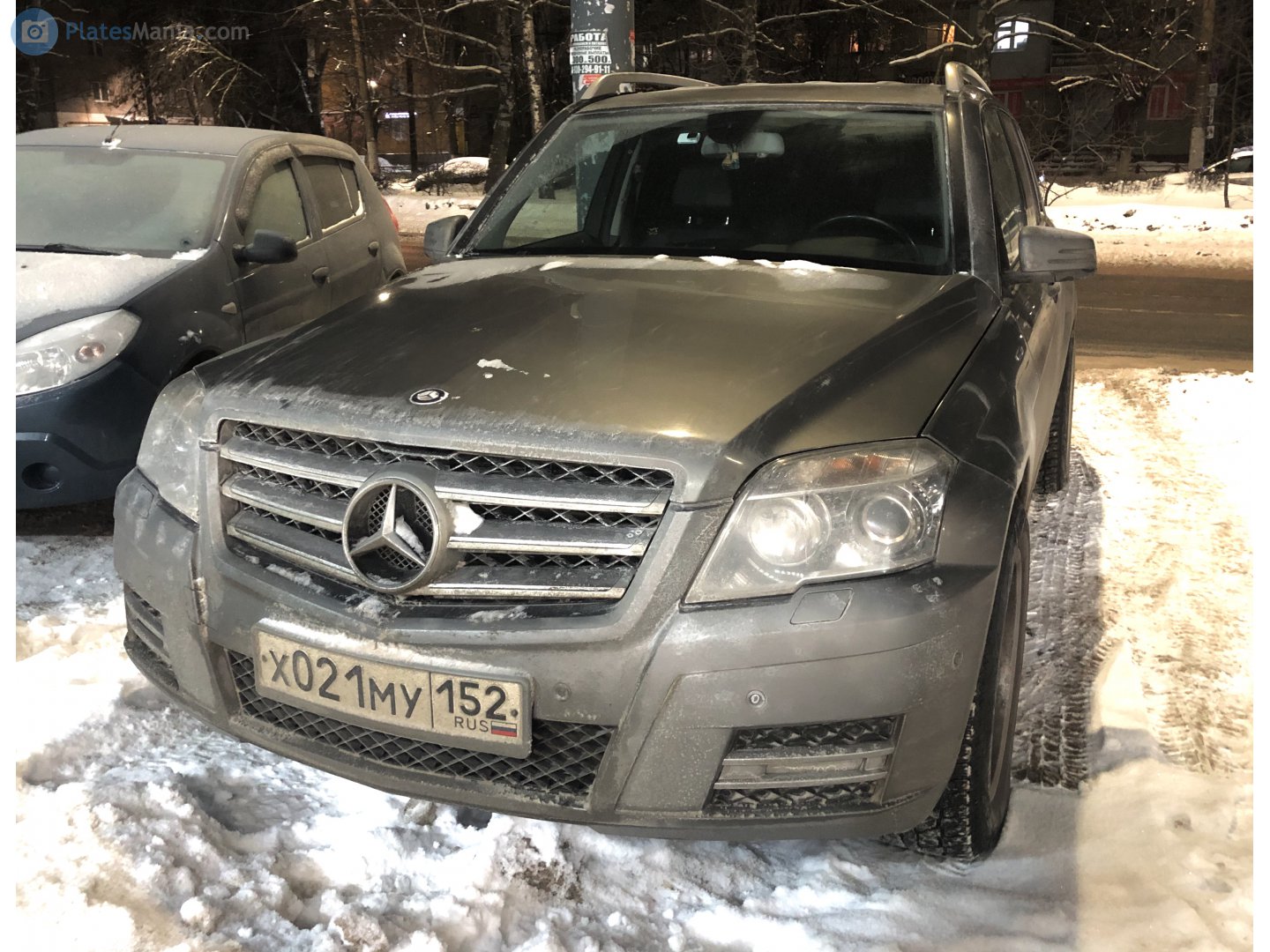 х 021 му 152, Mercedes-Benz GLK-Klasse 1st gen (X204), 2008–2012