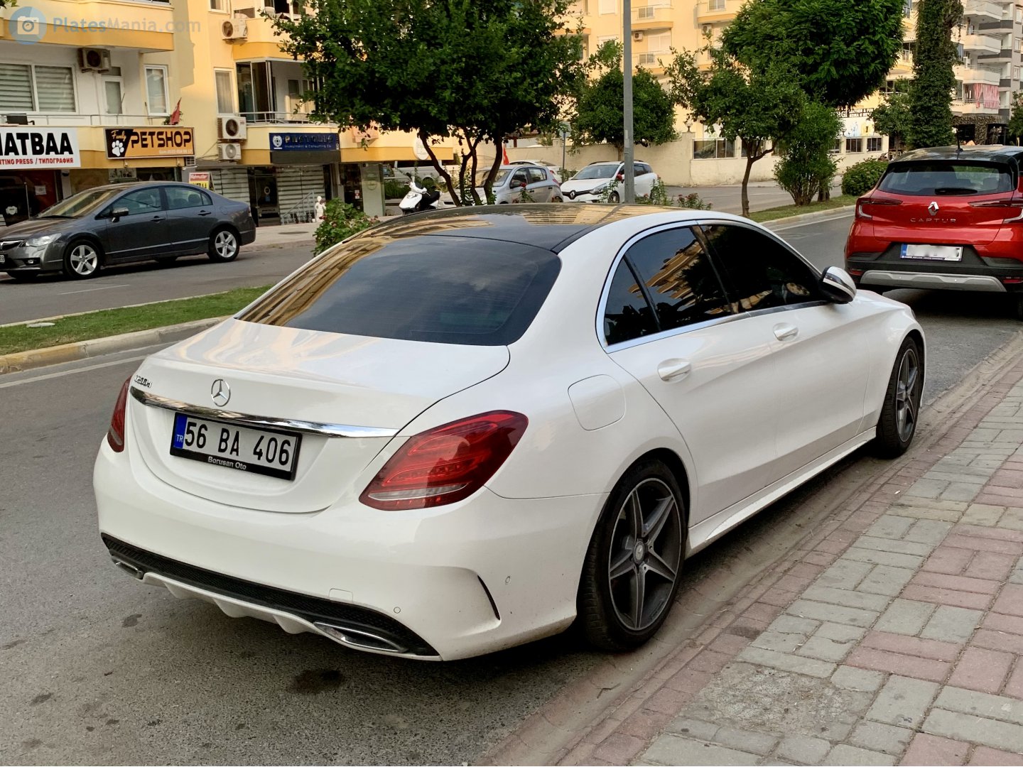 56 BA 406, Mercedes-Benz C-Klasse 4th gen Sedan (W205), 2014–2021