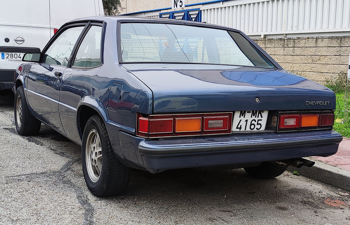 M 4165 MK, Chevrolet Citation 1st gen (X-11) 2-door Notchback Coupé (08; X-body), 1979–1984
