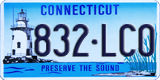 Connecticut, Specialty plates (123-ABC)