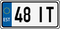 License plate of Estonia, Motorcycles