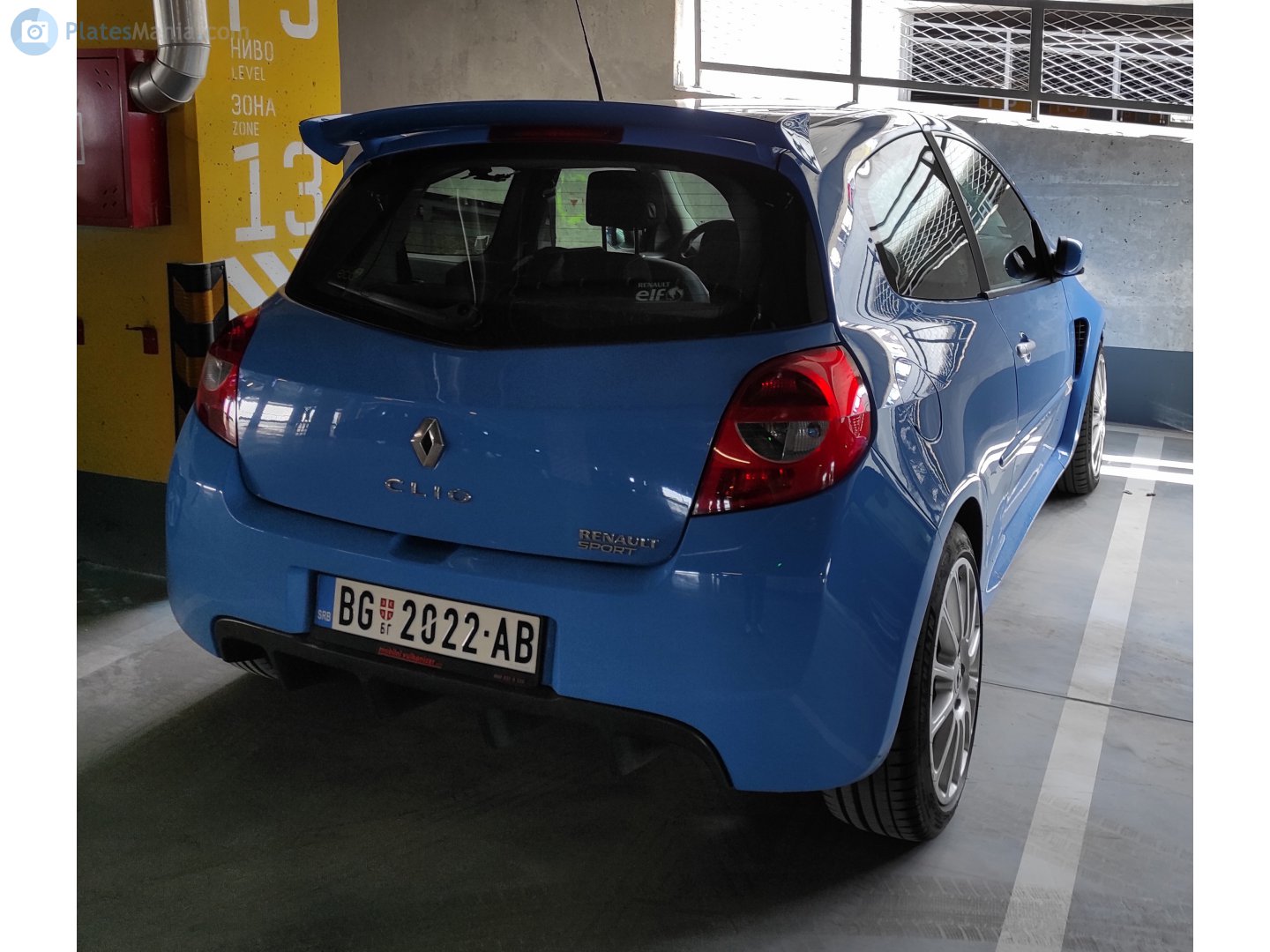 BG 2022-AB, Renault Clio 3rd gen 3-door Hatch (C85), 2005–2009