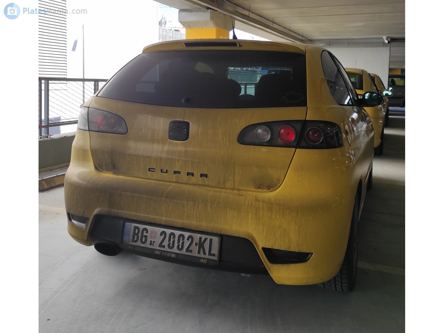 BG 2002-KL, SEAT Ibiza 3rd gen 3-door Hatch (6L), 2002–2008