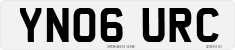 License plate of the United Kingdom, 2001 year system