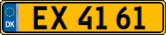 License plate of Denmark, Commercial vehicles