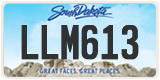 South Dakota, Vanity Plates