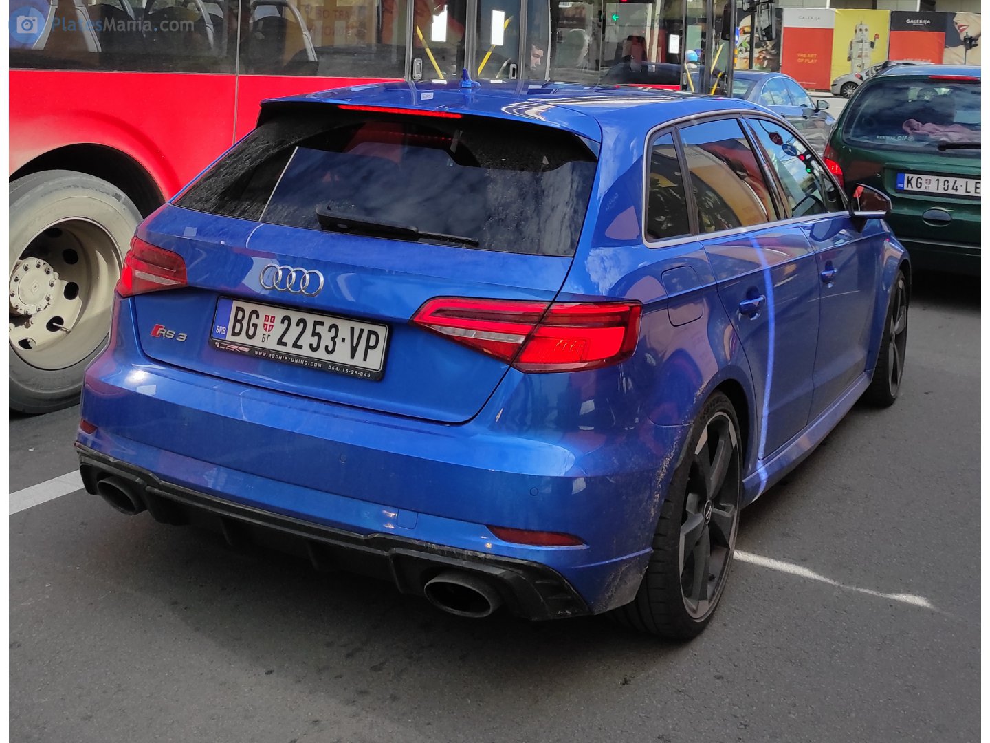 BG 2253-VP, Audi RS3 3rd gen Sportback (8VA/8VF), facelift, 2016–2021