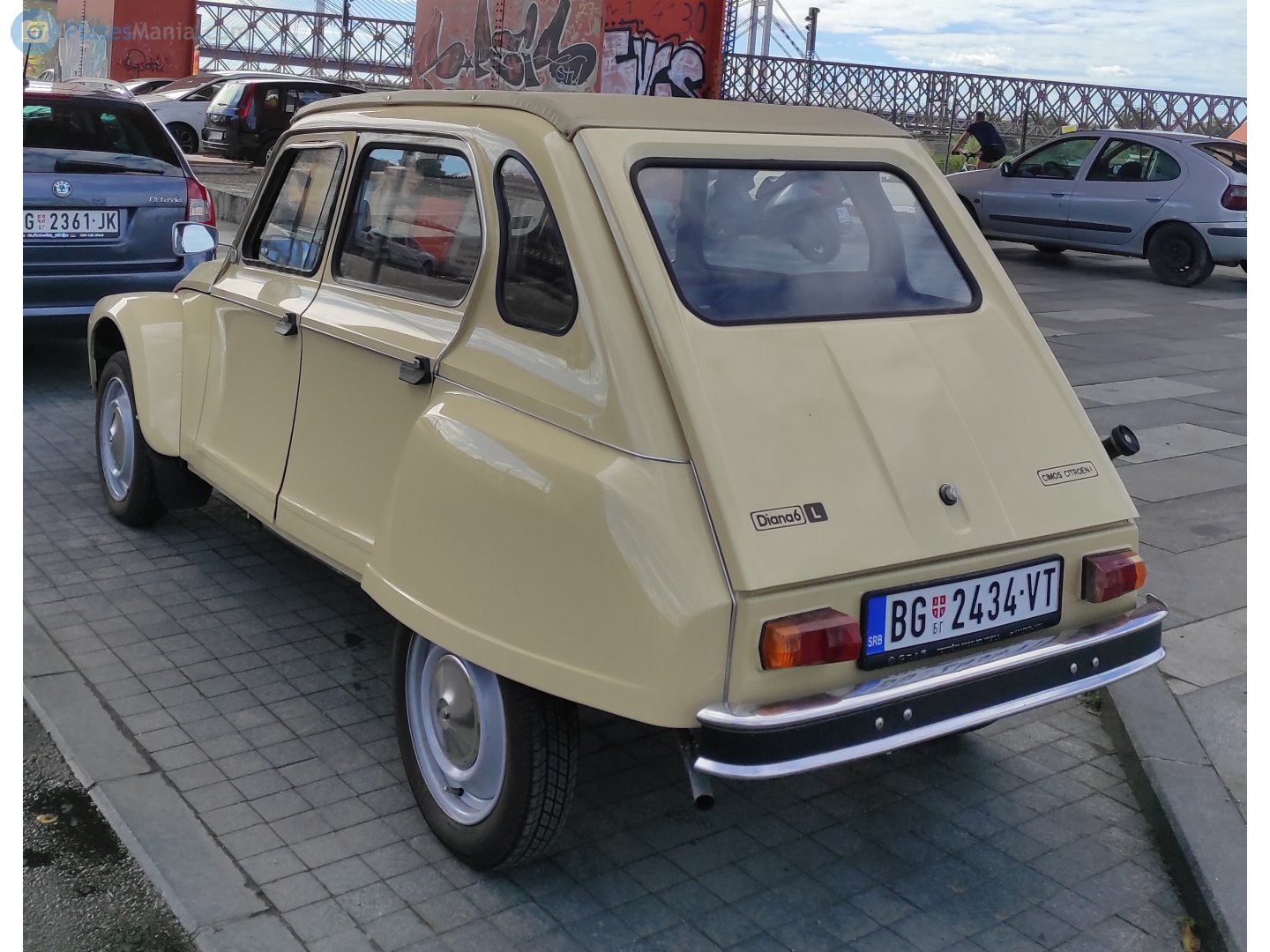 BG 2434-VT, Citroёn Dyane 1st gen, 1967–1983