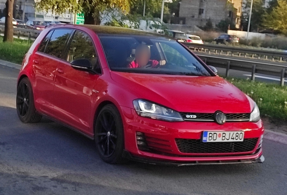 BD BJ480, Volkswagen Golf 7th gen 5-door Hatch (5G), 2012–2017