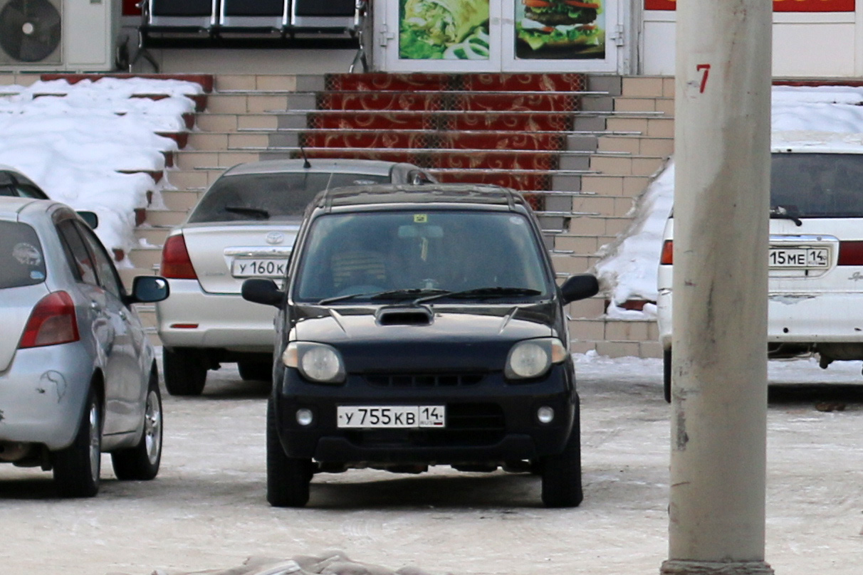 у 755 кв 14, Suzuki Kei 1st gen 3-door Hatch (HN11/HN21), 1998–2000