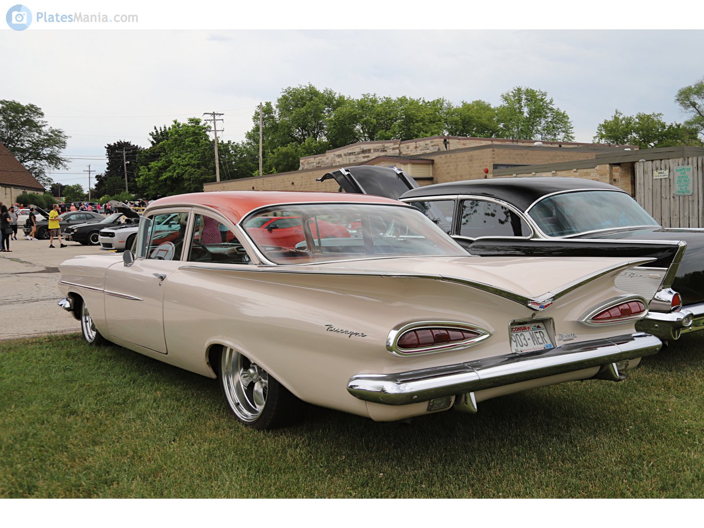903-MER, Chevrolet Biscayne 1st gen 1959 2-door Sedan (1111/1211; B-body), 1st facelift, 1958–1959