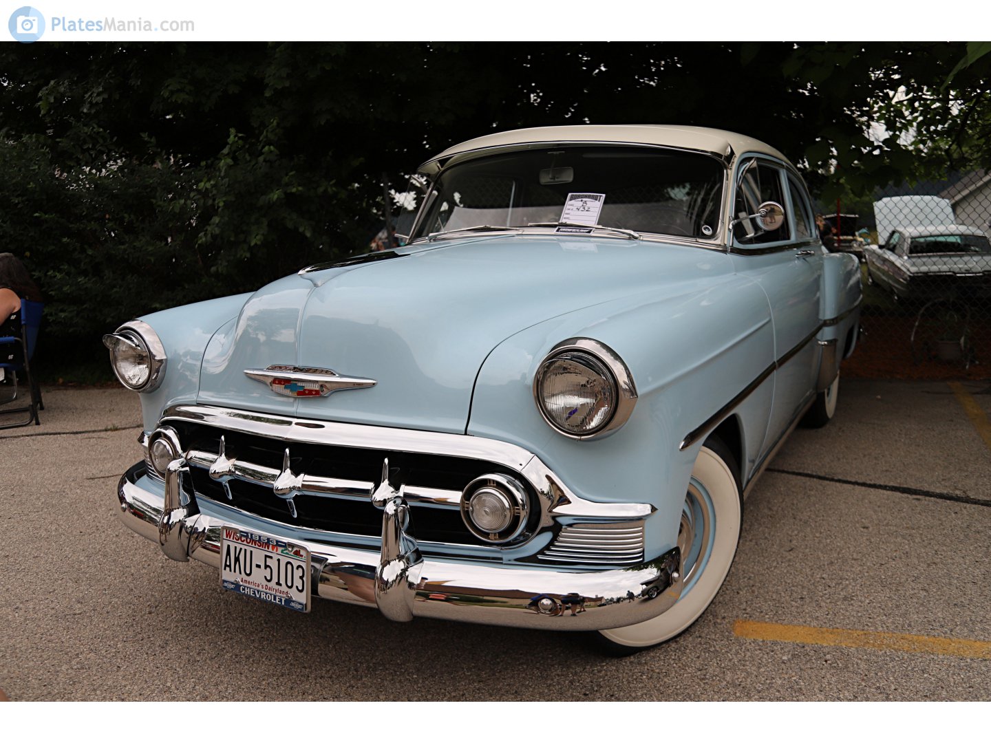AKU-5103, Chevrolet 210 1st gen 1953 DeLuxe 2-door Sedan (B-2102-1011; A-body), 1952–1953