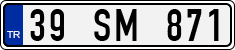 License plate of Turkey, Regular plates