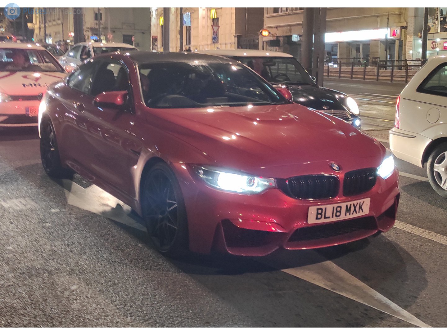 BL18MXK, BMW M4 1st gen Coupé (F82), 2013–2020