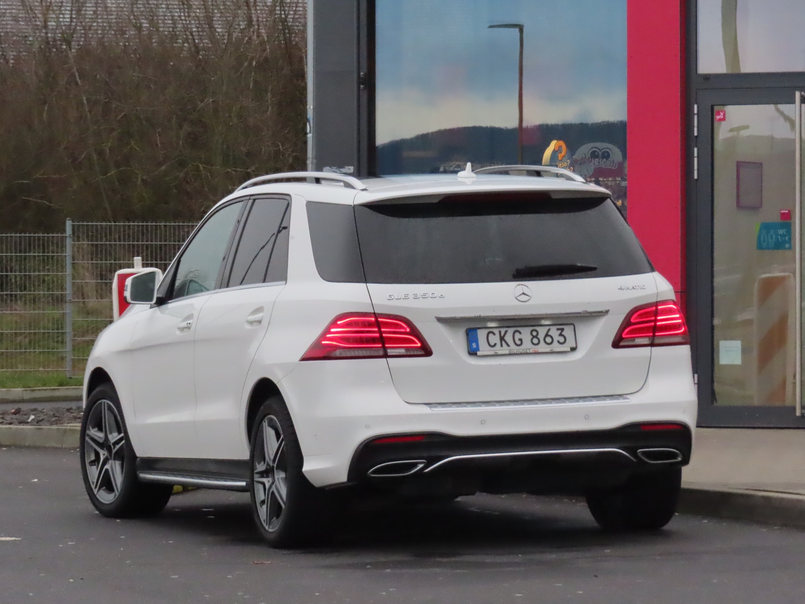 CKG 863, Mercedes-Benz GLE-Klasse 1st gen SUV (W166), 2015–2018