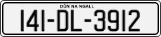 License plate of Ireland, Regular plates
