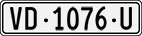 License plate of Switzerland, Dealer (with 
