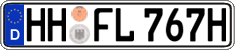 German license plate, Plates for oldtimers (type 