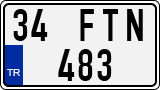 License plate of Turkey, Regular plates