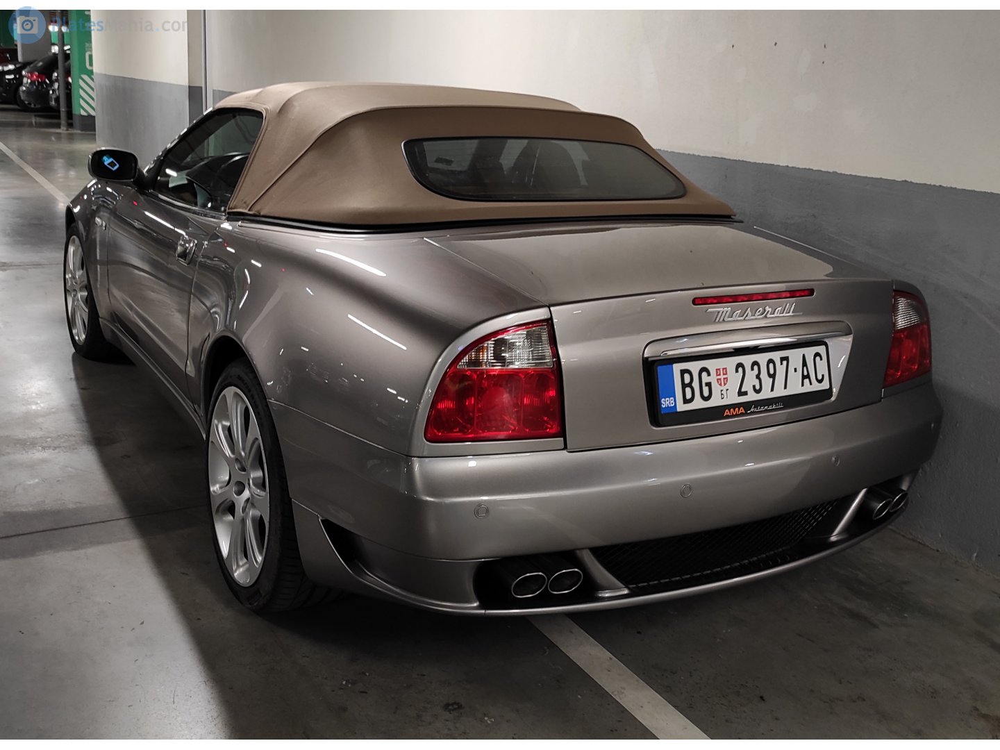 BG 2397-AC, Maserati Spyder 2nd gen (M138), 2001–2007