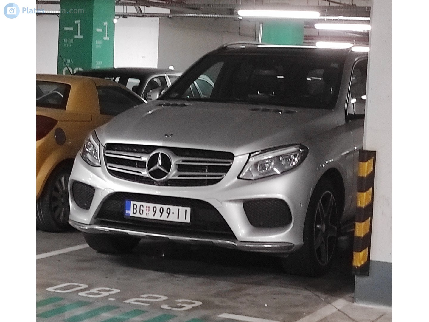 BG 999-II, Mercedes-Benz GLE-Klasse 1st gen SUV (W166), 2015–2018