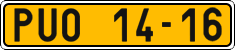 License plate of the Czech Republic, Commercial vehicles (1960)