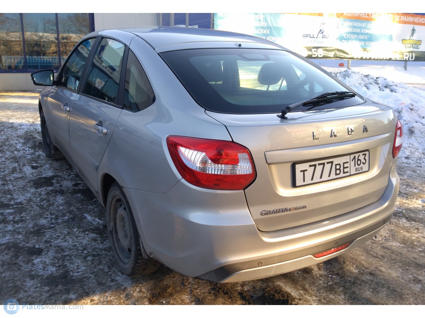 т 777 ве 163, Lada (VAZ) 2191 Granta 2191, facelift, 2018–