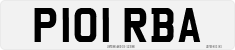 License plate of the United Kingdom, 1983 year system
