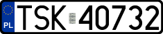 License plates of Poland, Regular car plates