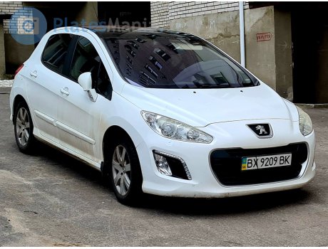 BX 9209 BK, Peugeot 308