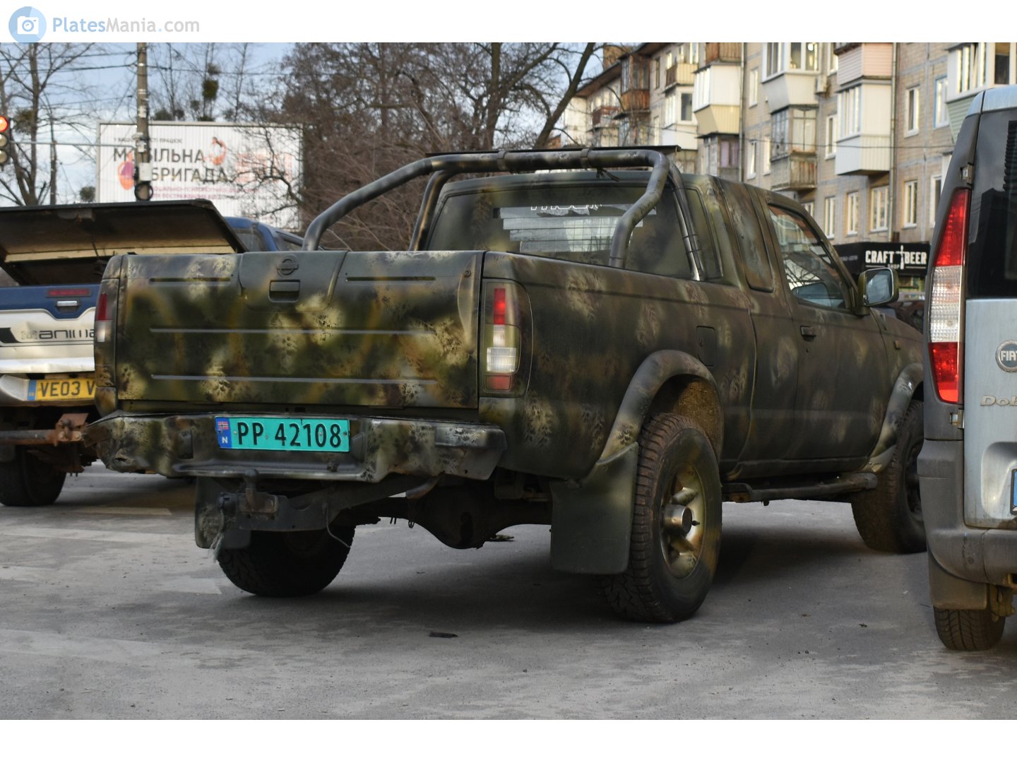 PP 42108, Nissan Navara 2nd gen (D22), 1997–2001