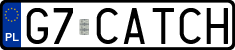 License plates of Poland, Vanity Plates