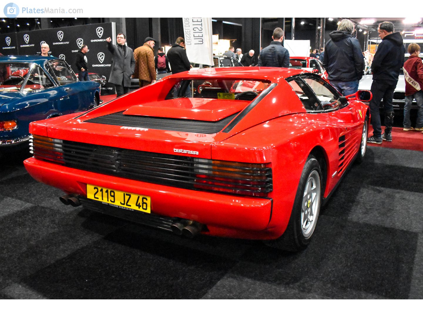 2119 JZ 46, Ferrari Testarossa 1st gen (F110), 1984–1991