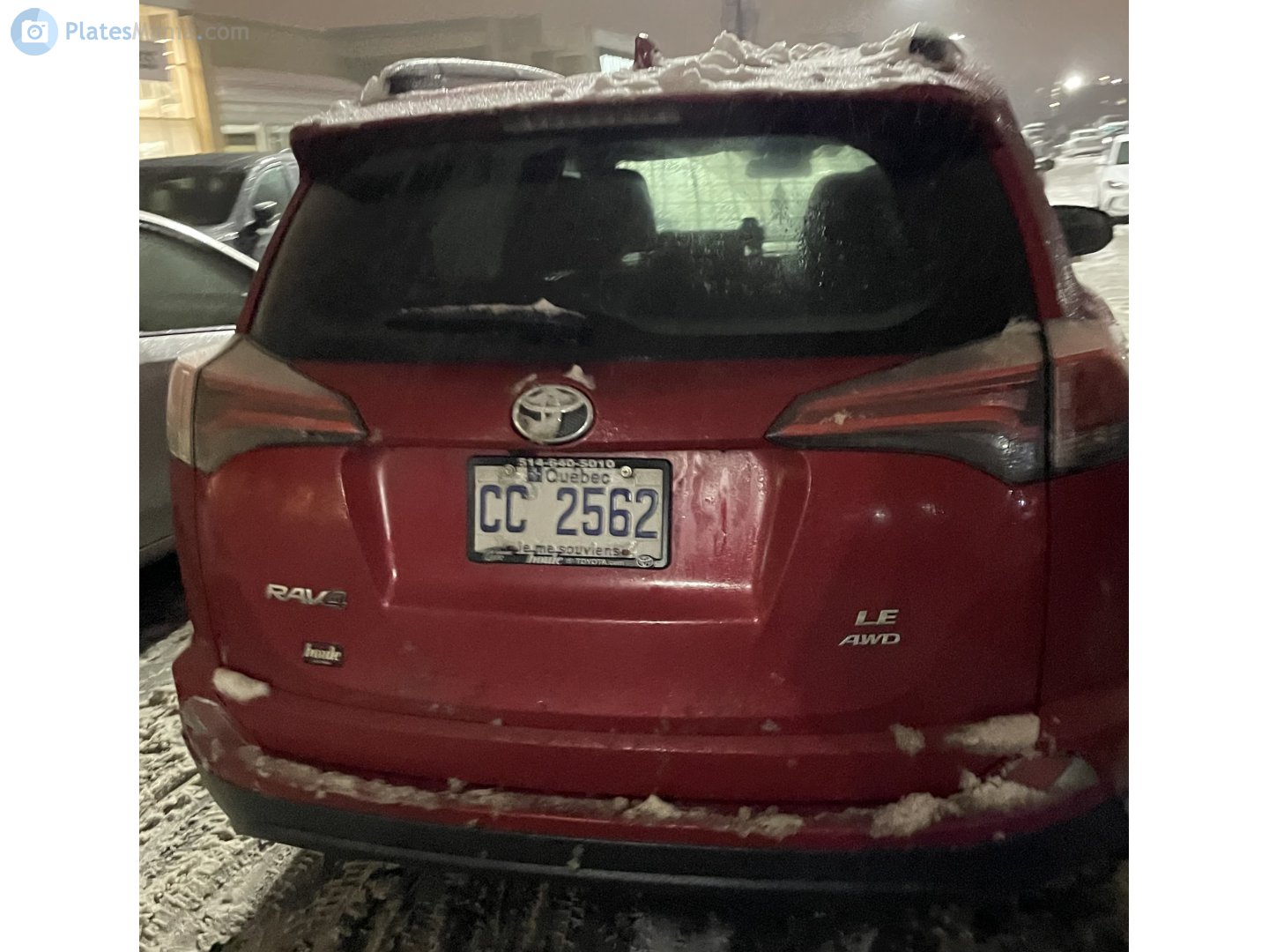 CC 2562, Toyota RAV4 4th gen (XA40), facelift, 2015–2019