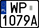 License plates of Poland, Regular car plates