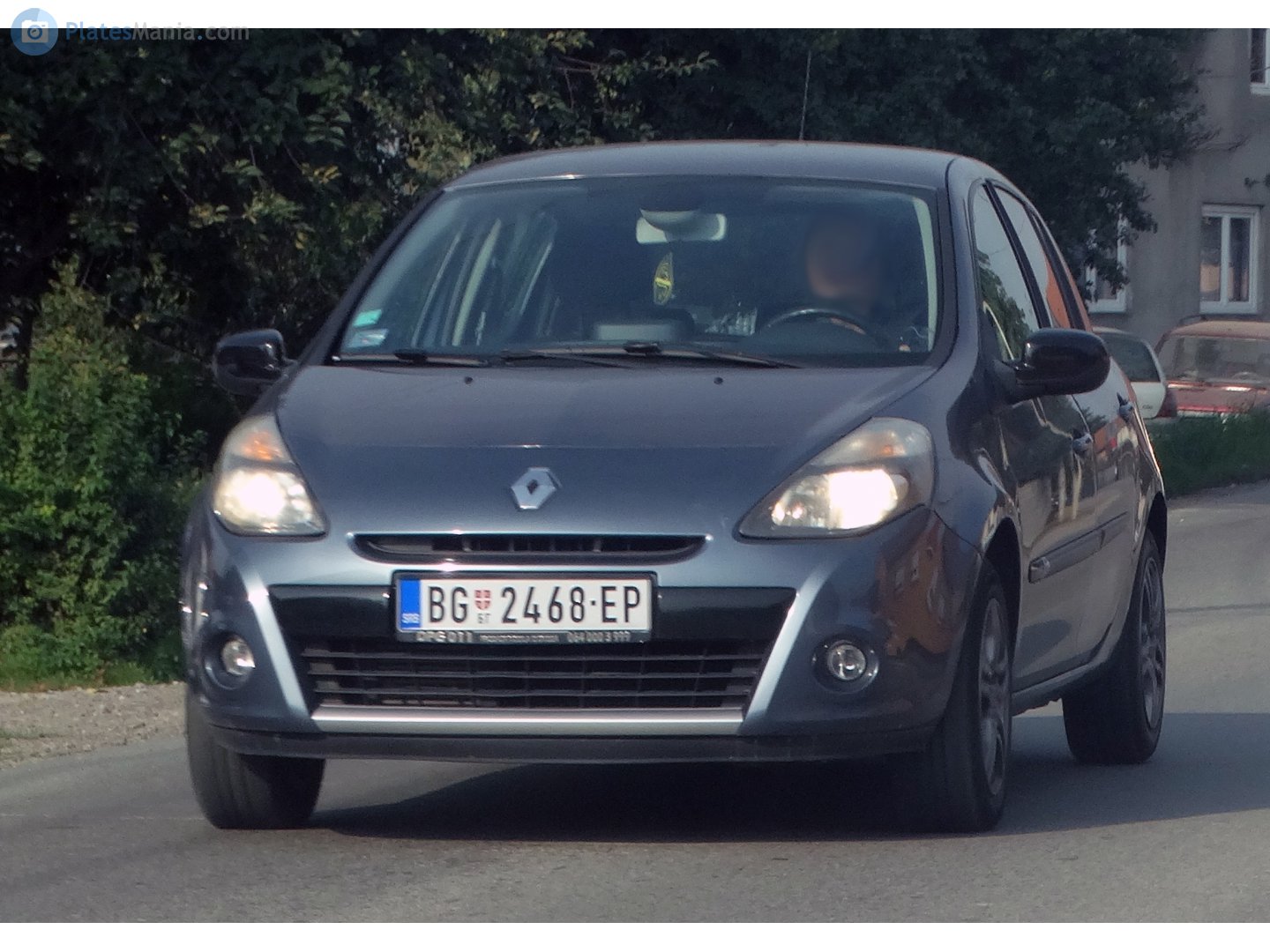 BG 2468-EP, Renault Clio 3rd gen 3-door Hatch (C85), facelift, 2009–2014
