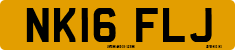 License plate of the United Kingdom, 2001 year system