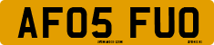 License plate of the United Kingdom, 2001 year system