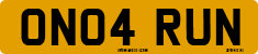 License plate of the United Kingdom, 2001 year system