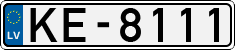 License plate of Latvia, Regular car plates