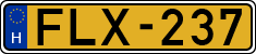 license plates of Hungary, Commercial vehicles (1990)