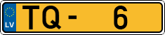 License plate of Latvia, Taxi
