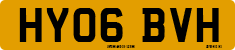 License plate of the United Kingdom, 2001 year system