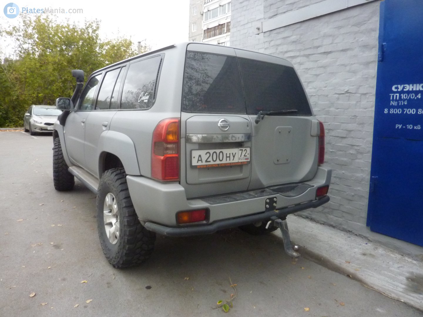 а 200 ну 72, Nissan Patrol 5th gen 5-door SUV (Y61), facelift, 2004–