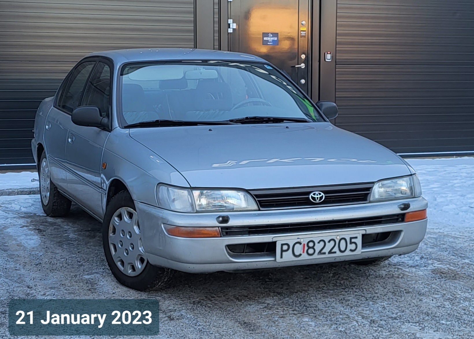 PC 82205, Toyota Corolla 7th gen Sedan (E100), 1991–1997
