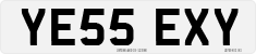 License plate of the United Kingdom, 2001 year system
